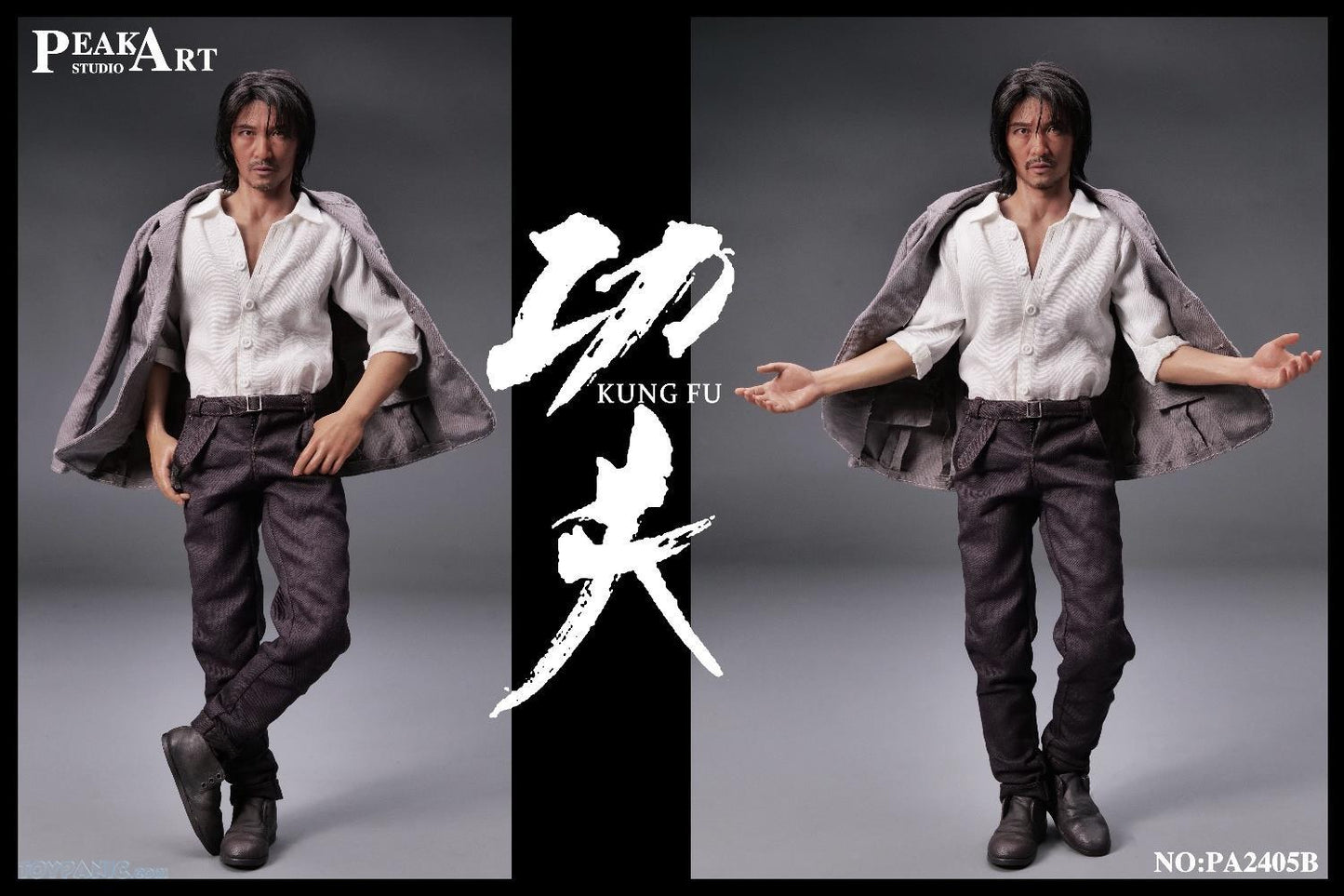 Peakart Studio Silicone Movable Series - Kung Fu (Gangster Version) 1:6 Scale Collectible Figure PA2405B