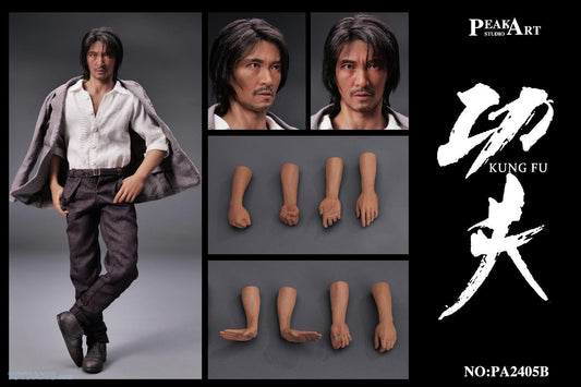 Peakart Studio Silicone Movable Series - Kung Fu (Gangster Version) 1:6 Scale Collectible Figure PA2405B