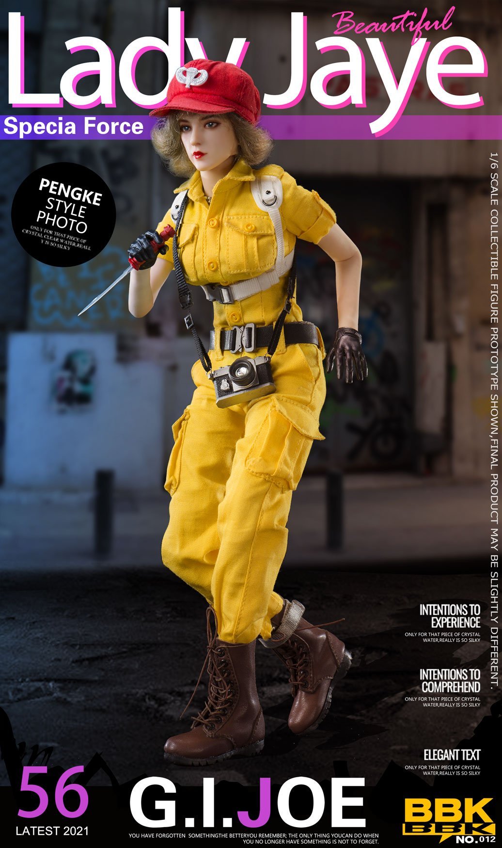 BBK BBK012 1/6 Scale Lady Jaye figure