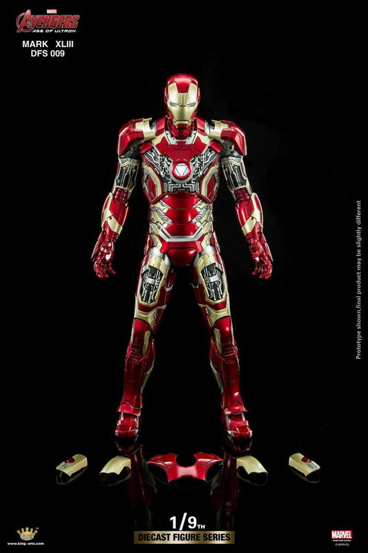 King Arts 1:9 Scale Iron Man Mark XLIII Collectible Figure