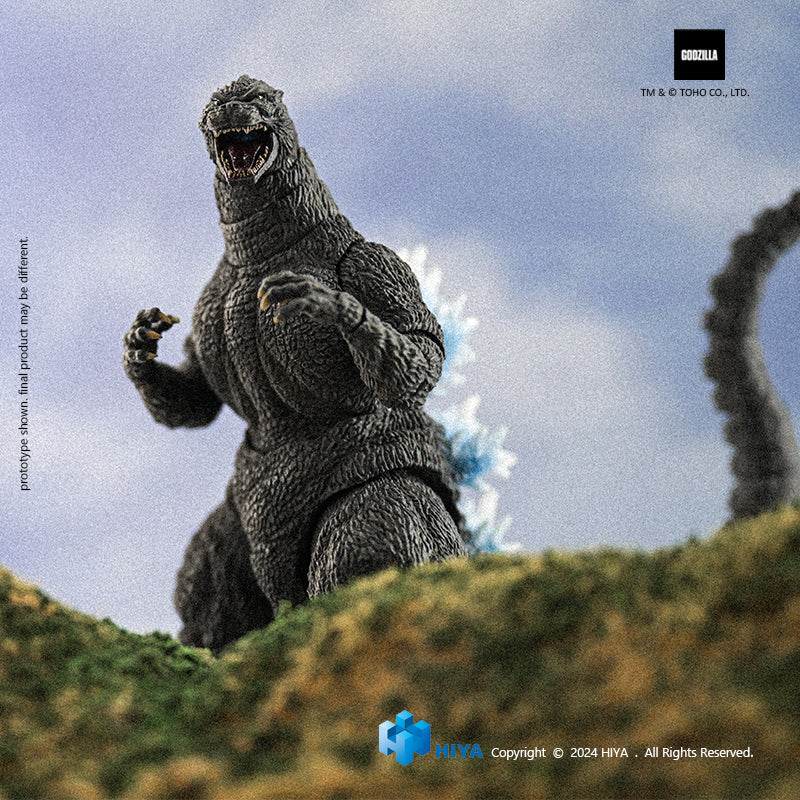 HIYA Exquisite Basic Series None Scale 7 Inch Godzilla vs. King Ghidorah Heat Ray Godzilla Hokkaido Ver. Action Figure EBG0164