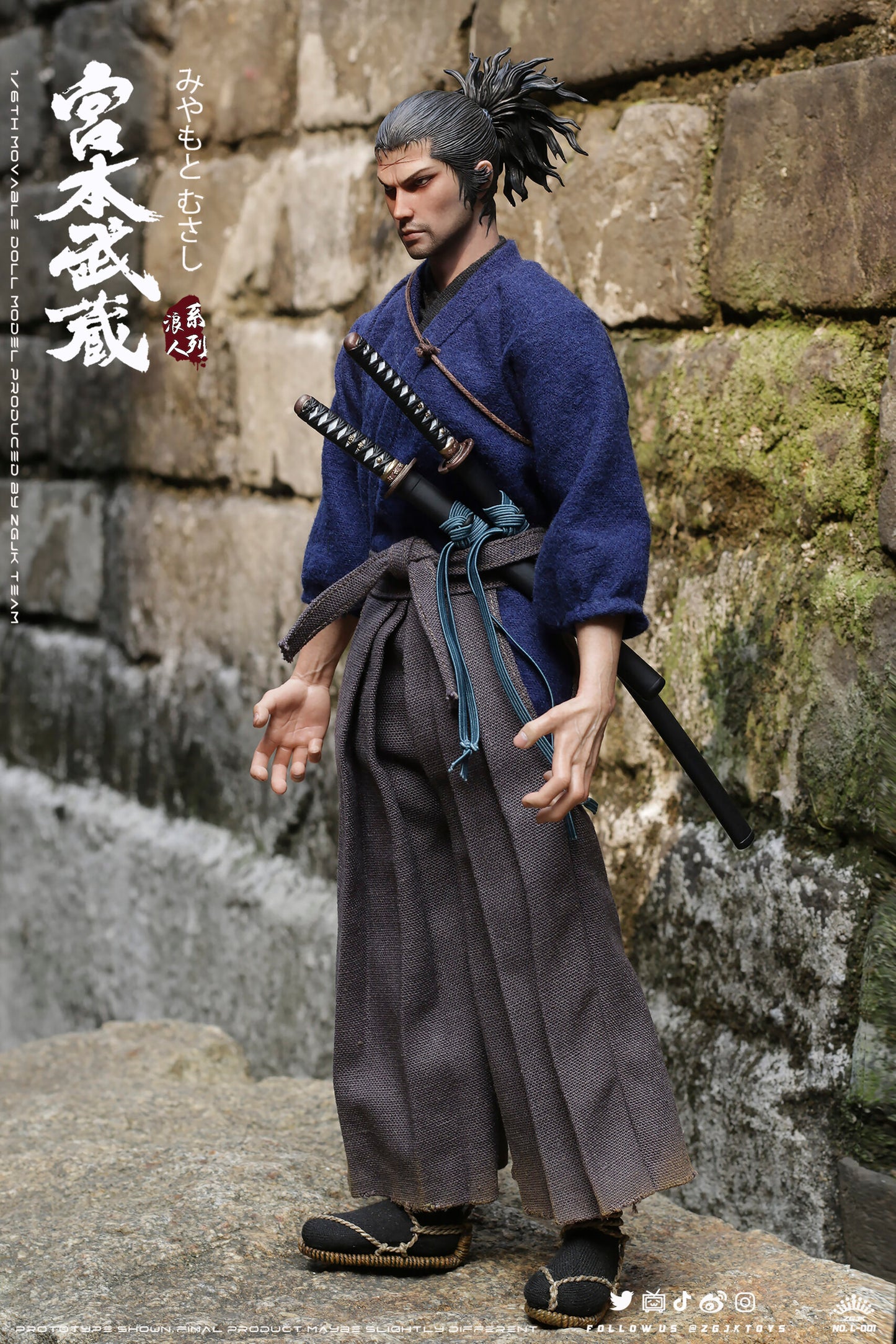 ZGJKToys 1:6 Scale Musashi Miyamoto