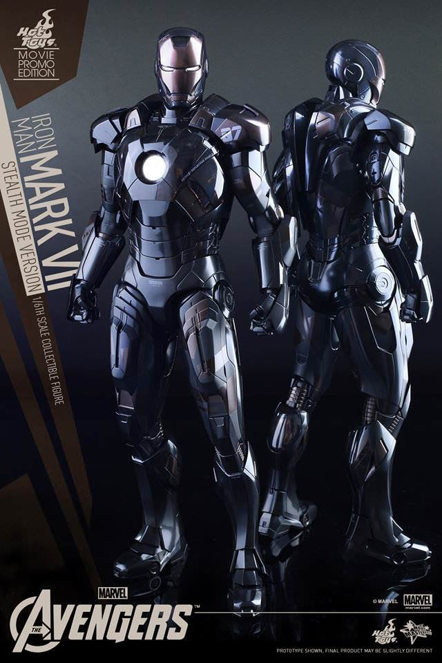 Hot Toys Avengers : Iron Man Mark VII (Stealth Mode Version) MMS282