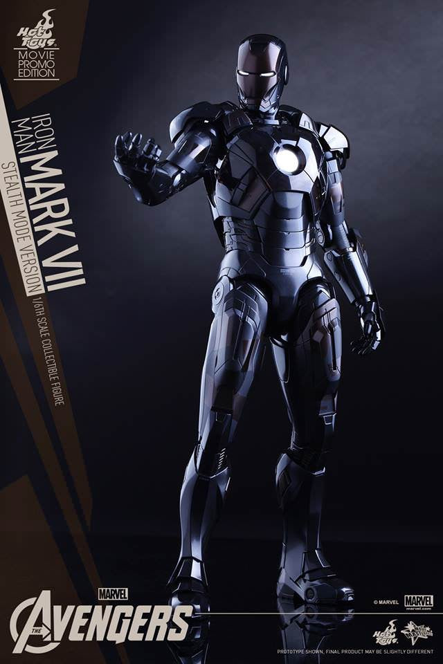 Hot Toys Avengers : Iron Man Mark VII (Stealth Mode Version) MMS282