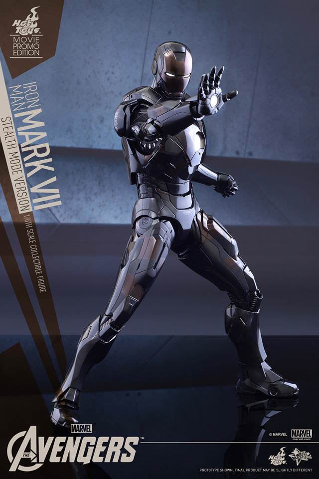 Hot Toys Avengers : Iron Man Mark VII (Stealth Mode Version) MMS282