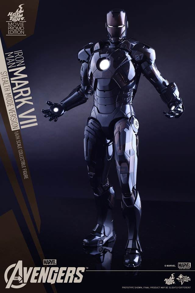 Hot Toys Avengers : Iron Man Mark VII (Stealth Mode Version) MMS282