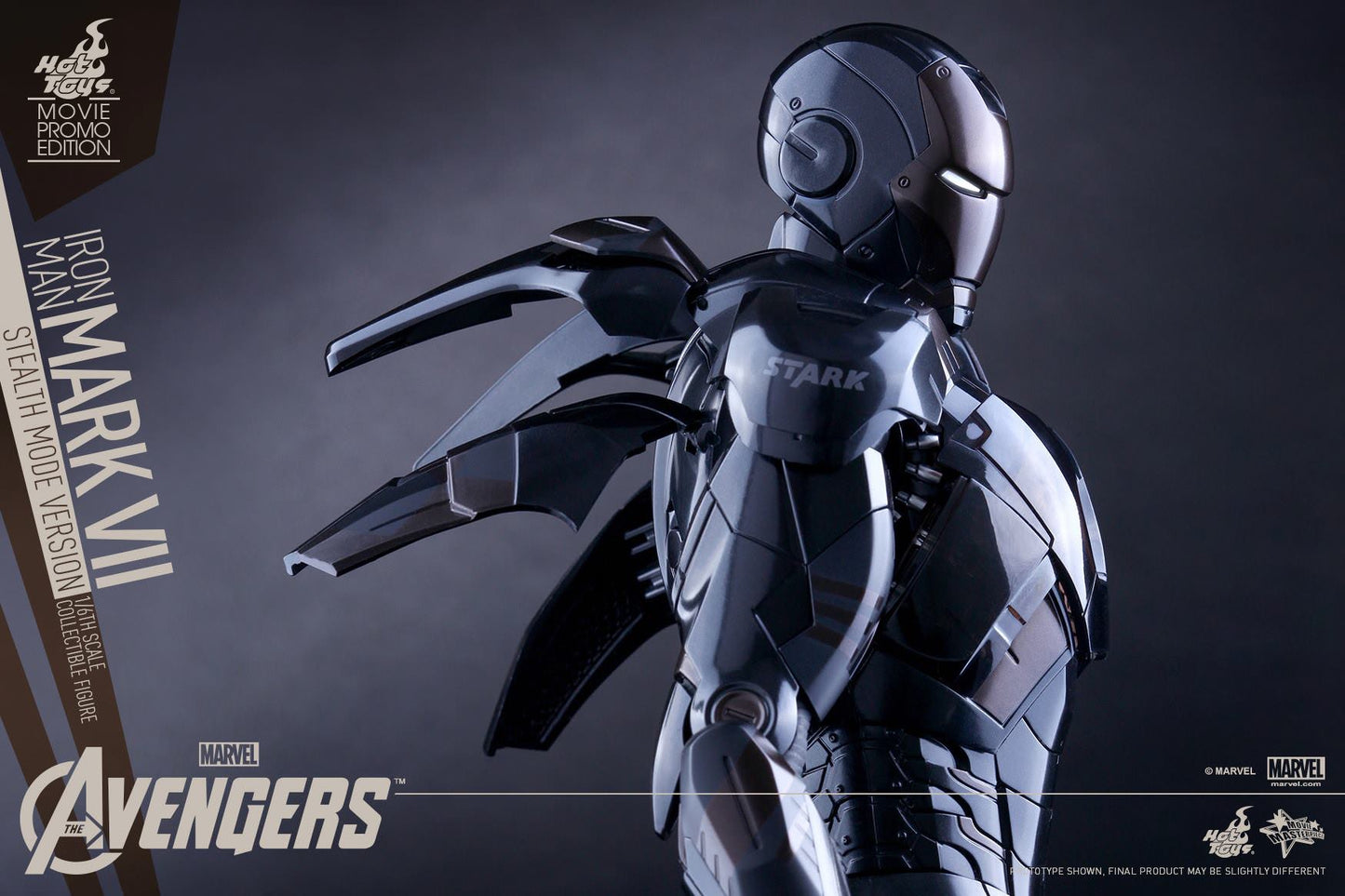 Hot Toys Avengers : Iron Man Mark VII (Stealth Mode Version) MMS282