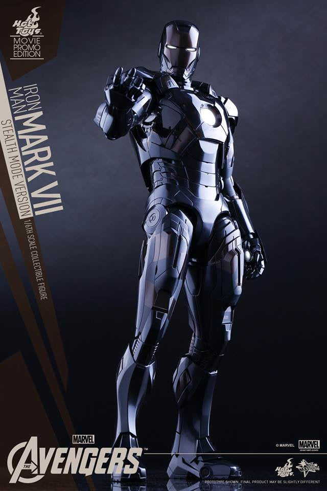 Hot Toys Avengers : Iron Man Mark VII (Stealth Mode Version) MMS282