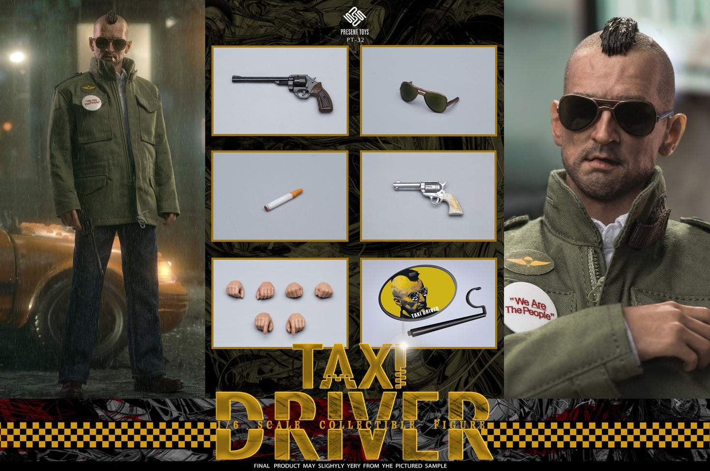 Present Toys 1:6 Scale Collectible Toy - Taxi Driver