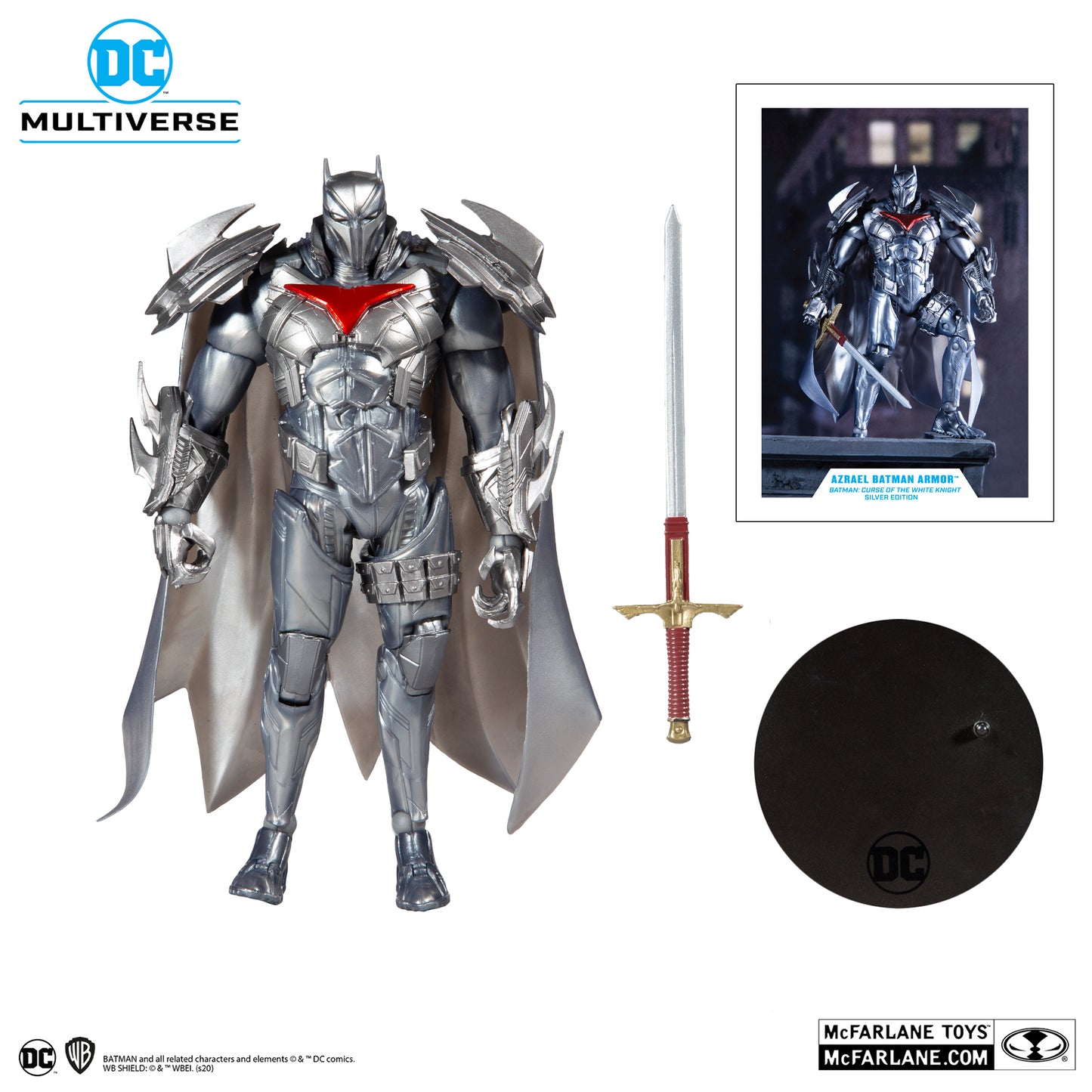 McFarlane Toys DC Multiverse 7inch Azrael Batman Armour