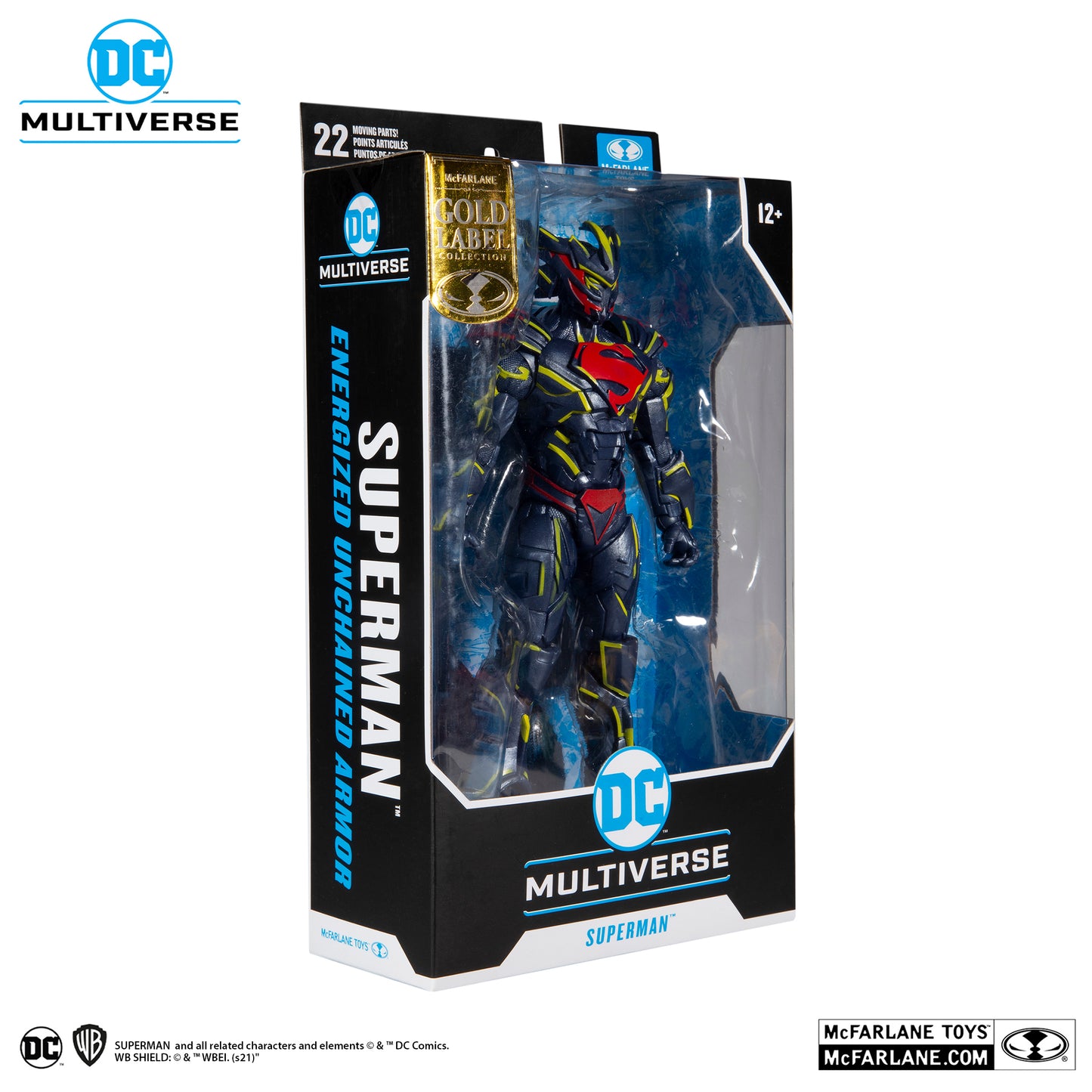 McFarlane Toys DC Multiverse 7" Superman: Unchained Armor Gold Lable