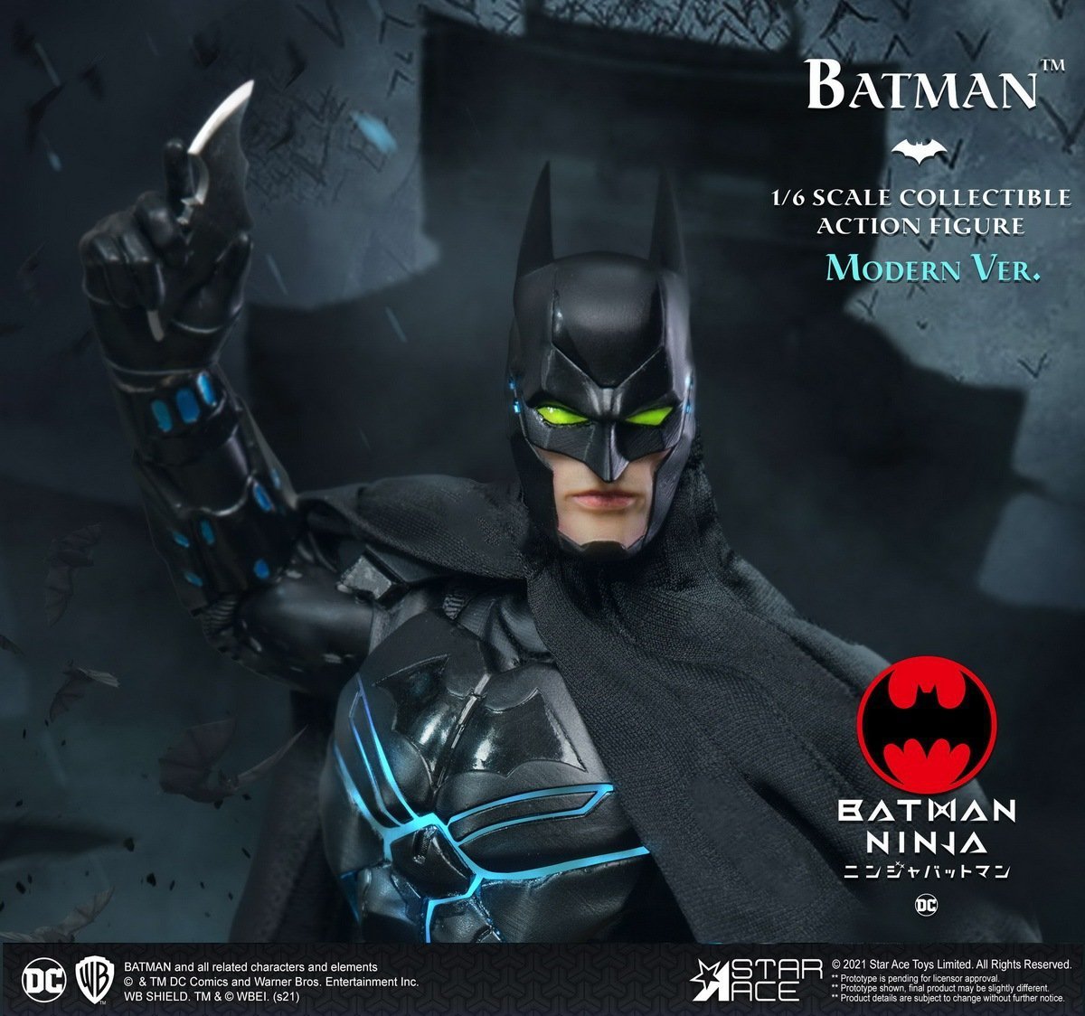 Star Ace Toys Modern Batman 1:6 Scale Collectible Figure (Deluxe Ver)