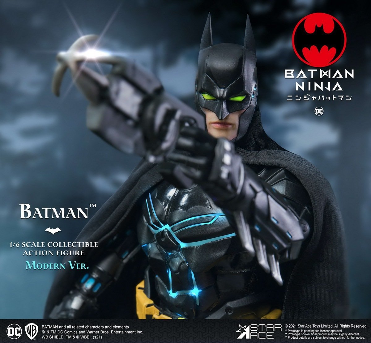 Star Ace Toys Modern Batman 1:6 Scale Collectible Figure (Deluxe Ver)