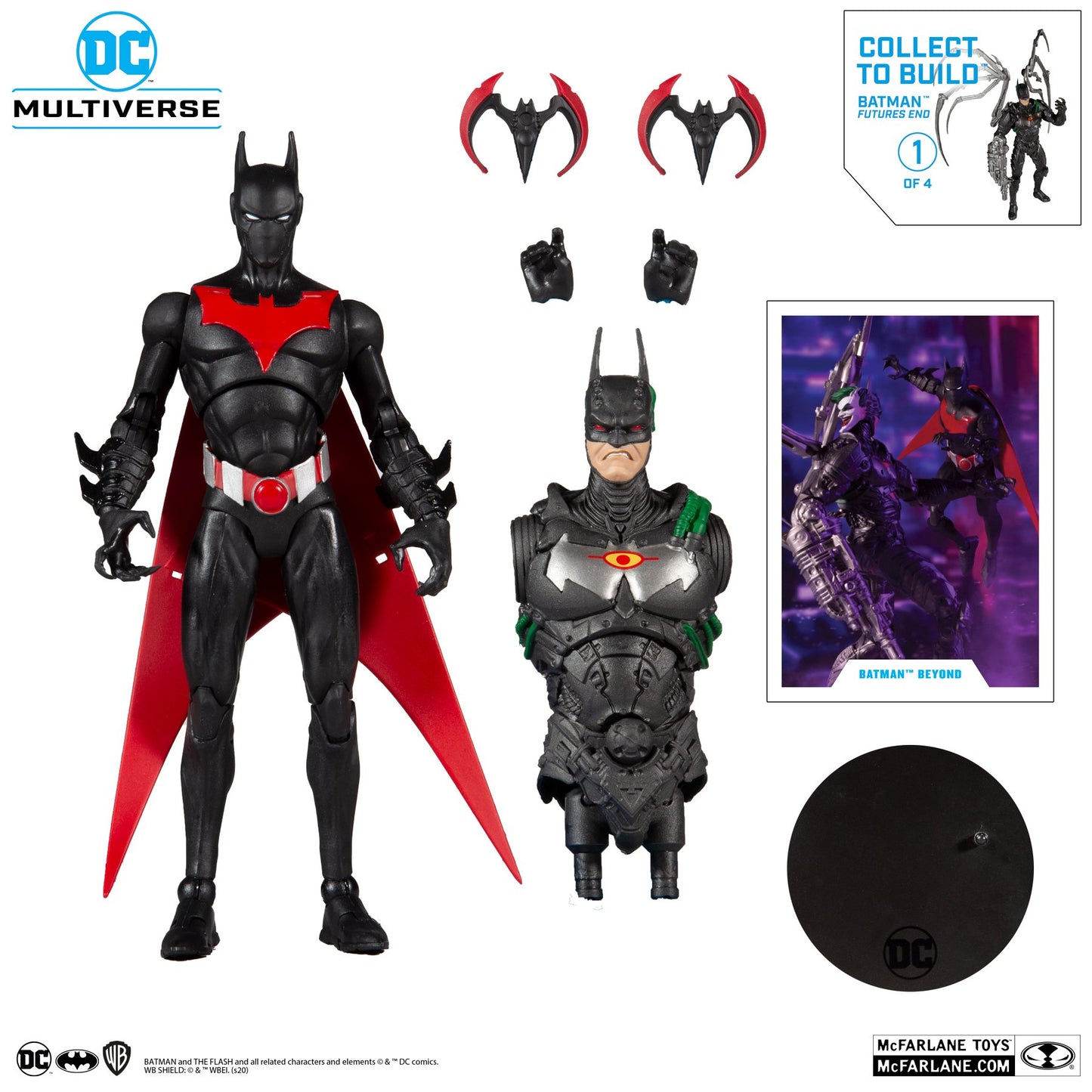 McFarlane Toys DC Multiverse Build A - Batman Beyond - Batman