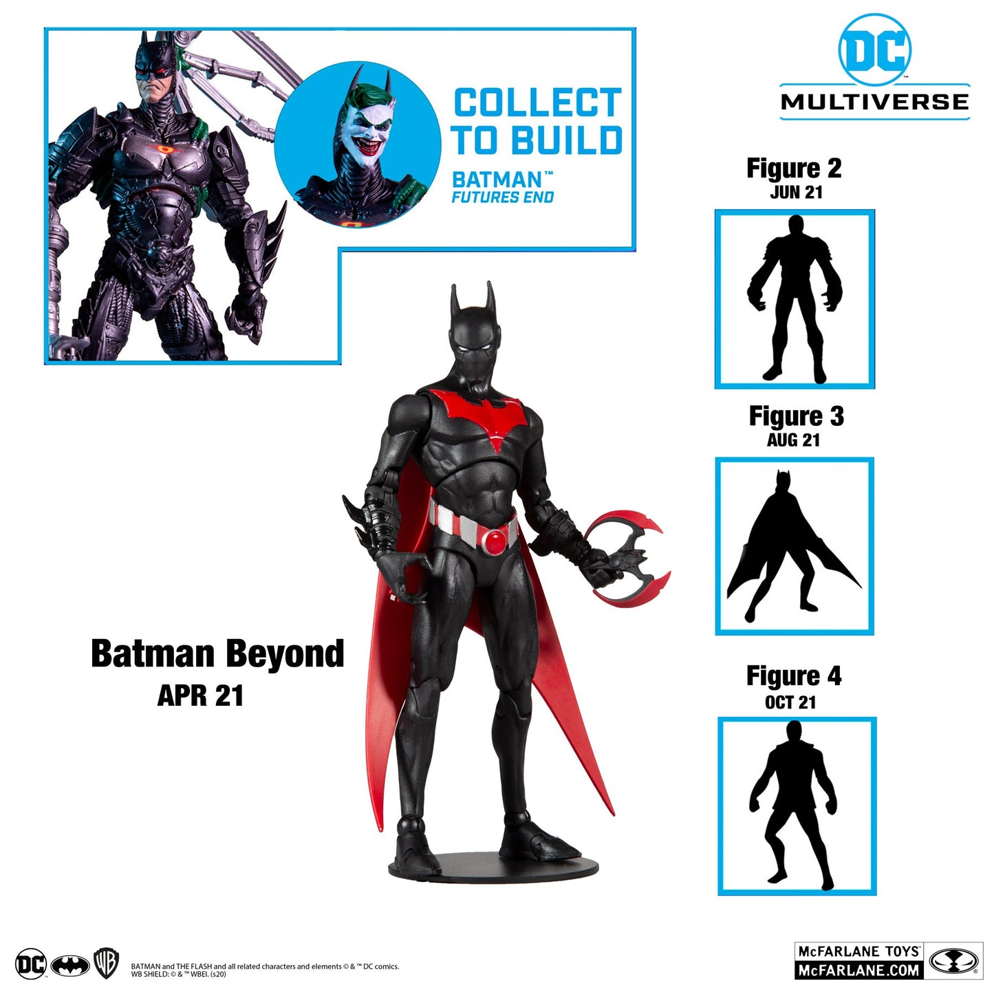 McFarlane Toys DC Multiverse Build A - Batman Beyond - Batman