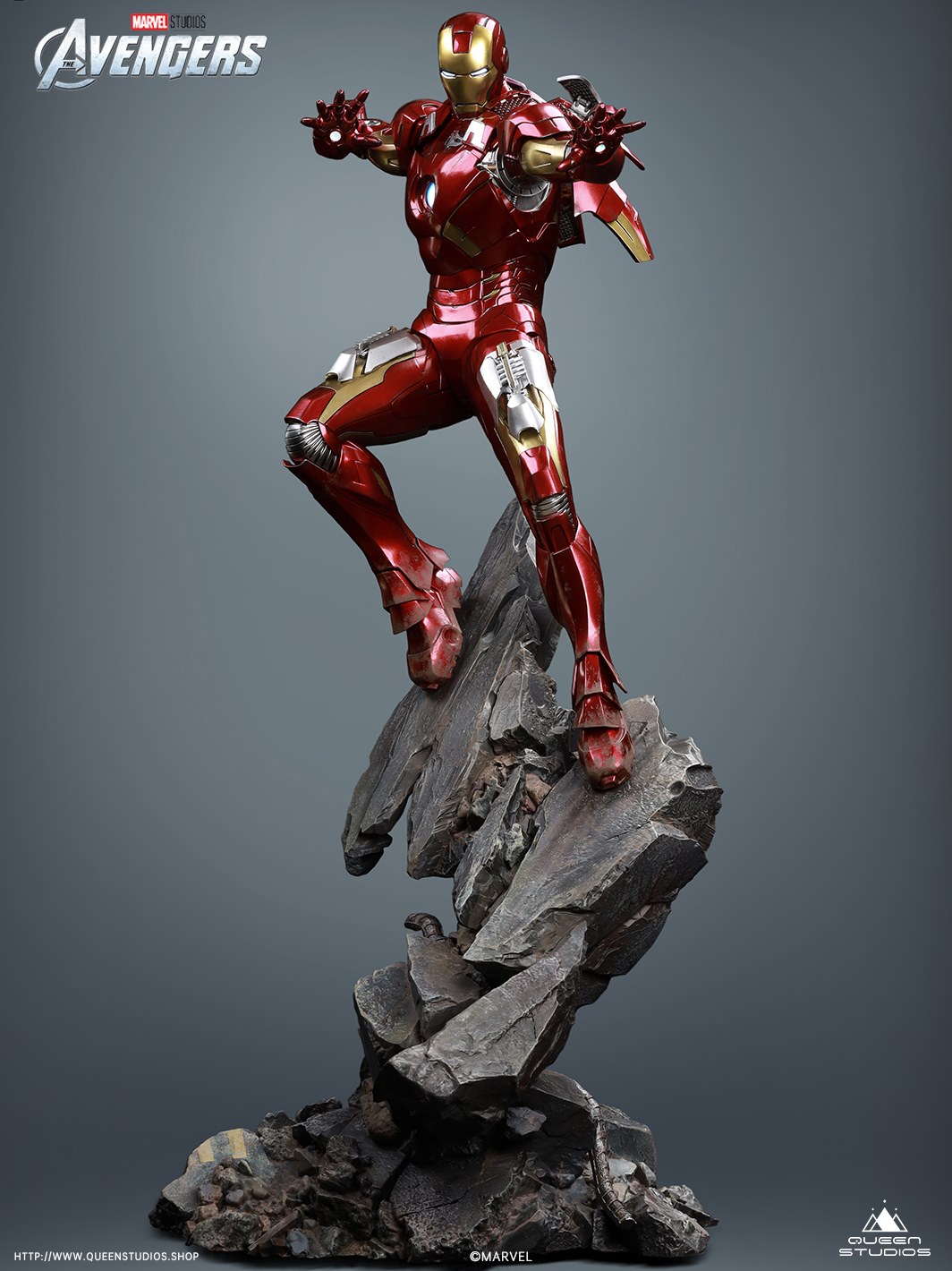 Queen Studios Iron Man Mark VII  1:4 Scale Collectible Statue