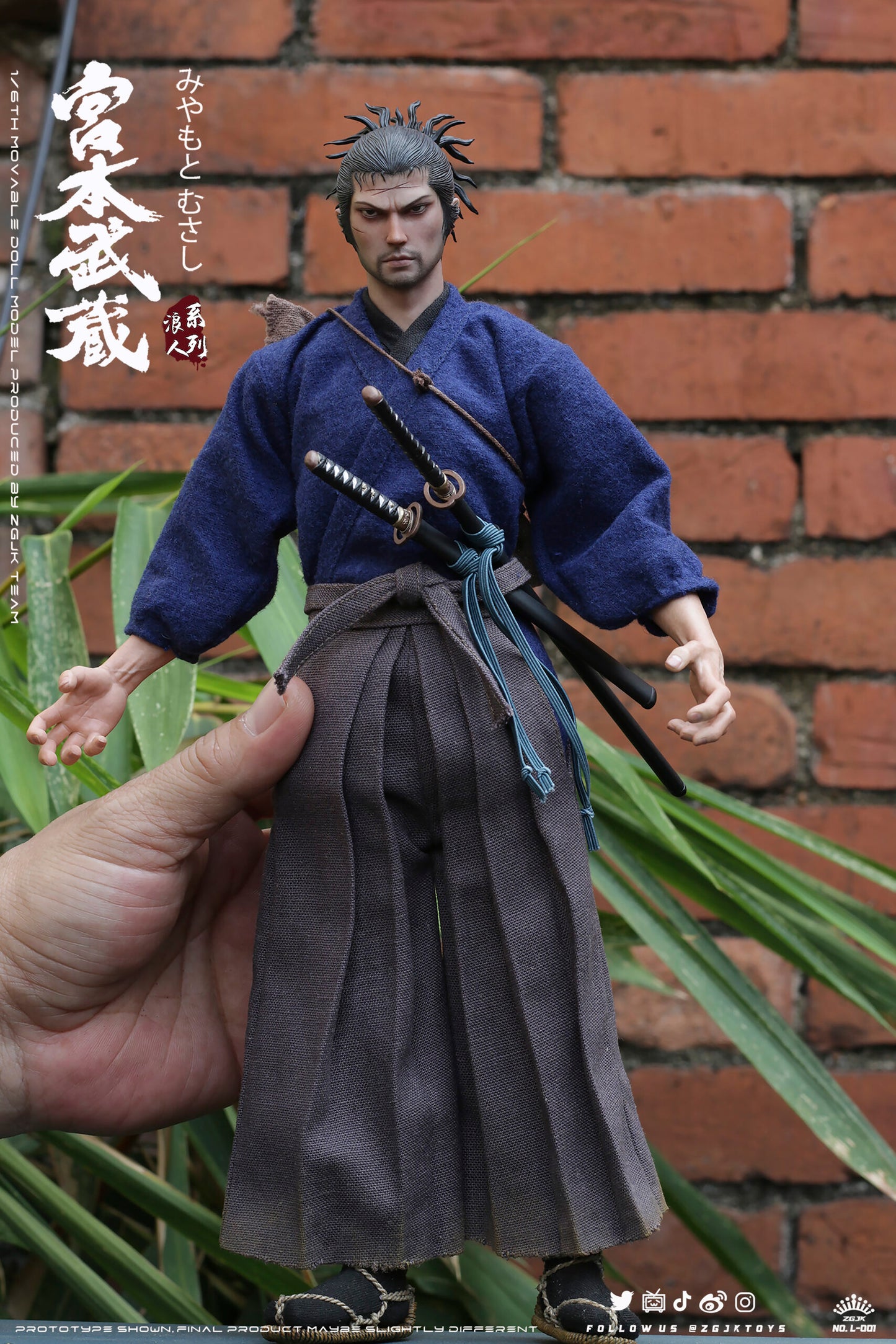 ZGJKToys 1:6 Scale Musashi Miyamoto