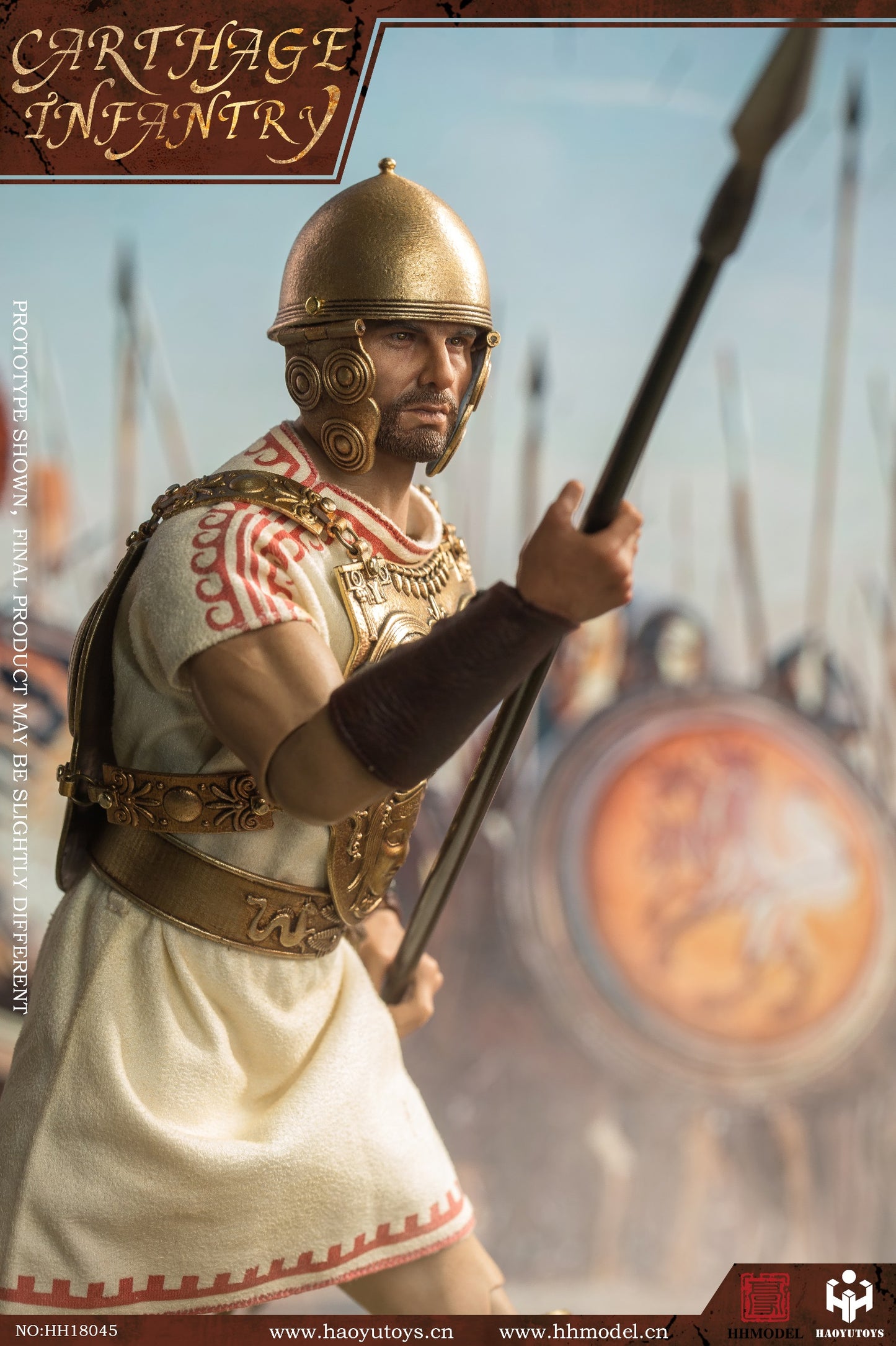 Hhmodel X Haoyutoys 1:6 Scale Empire Series-Carthage Infantry