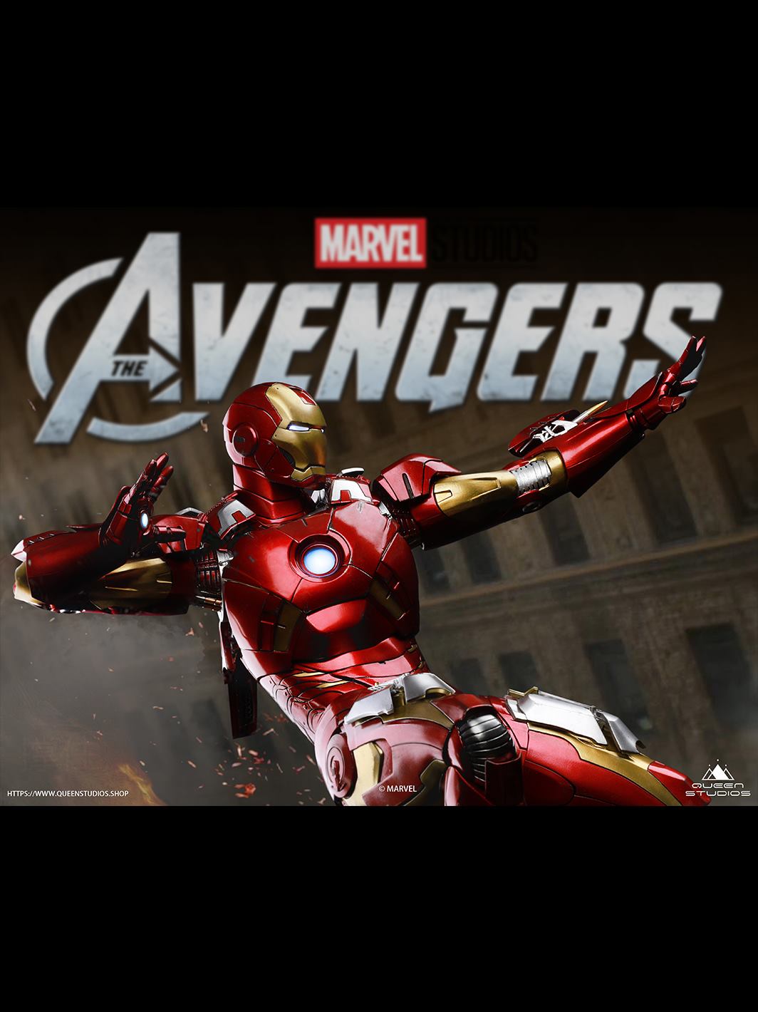 Queen Studios Iron Man Mark VII  1:4 Scale Collectible Statue