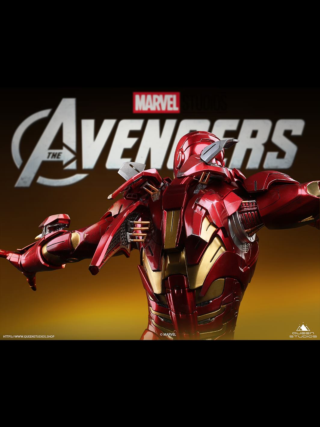 Queen Studios Iron Man Mark VII  1:4 Scale Collectible Statue