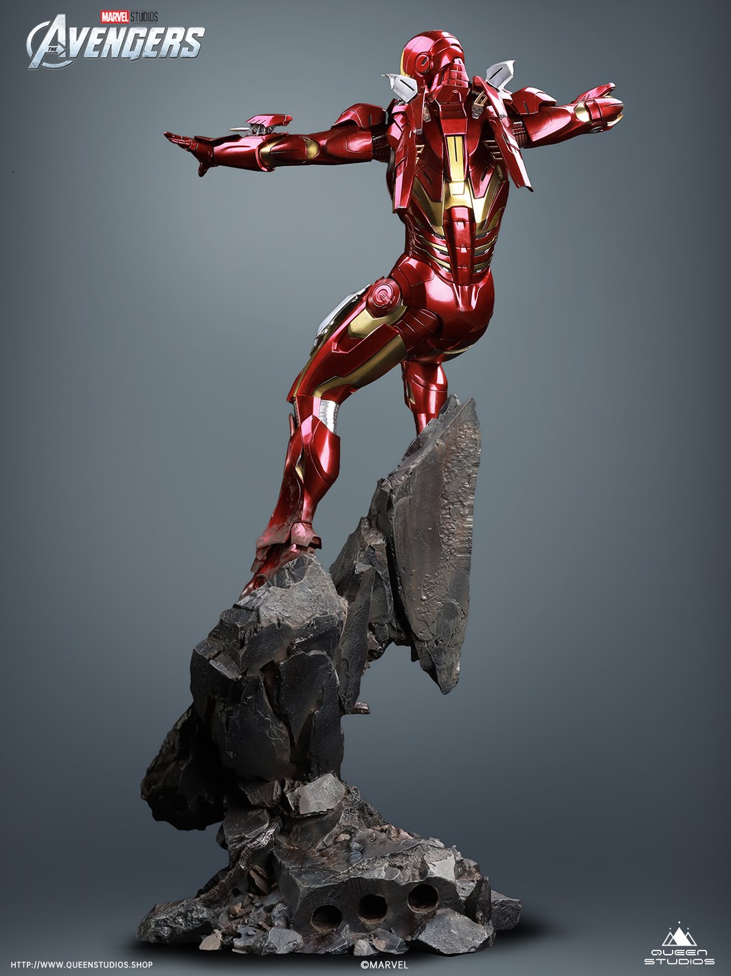 Queen Studios Iron Man Mark VII  1:4 Scale Collectible Statue