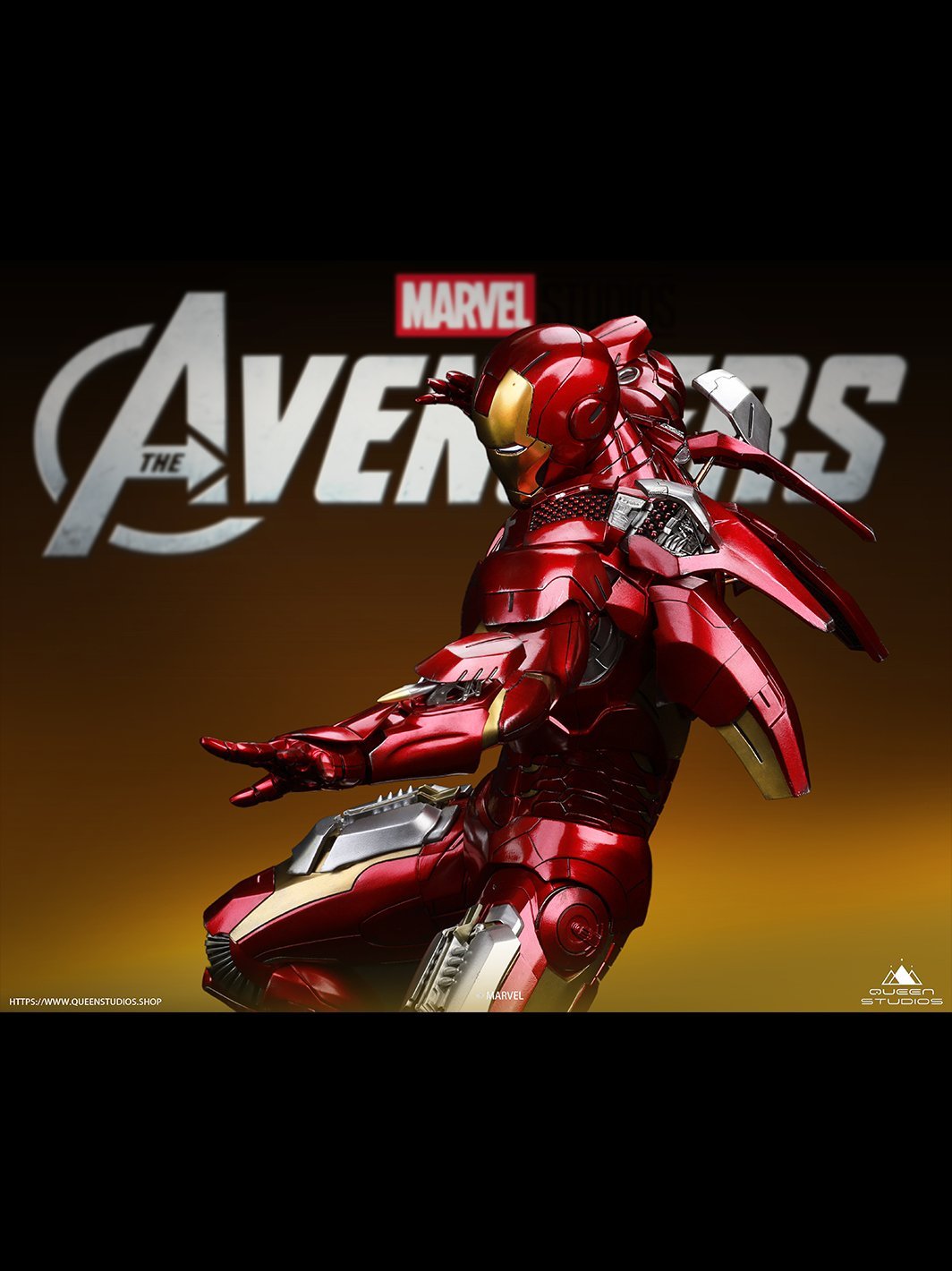 Queen Studios Iron Man Mark VII  1:4 Scale Collectible Statue