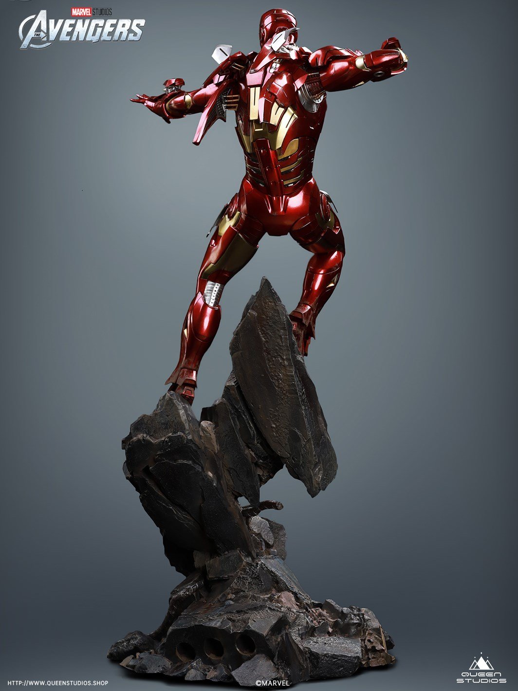 Queen Studios Iron Man Mark VII  1:4 Scale Collectible Statue