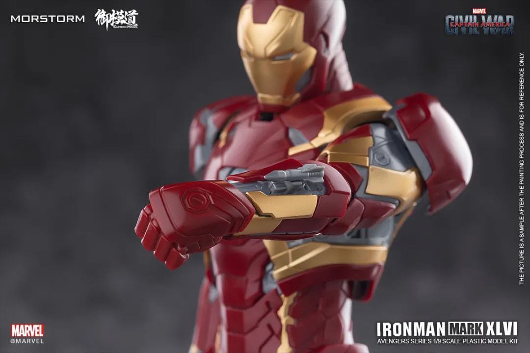 Morstorm X Eastern Model 1:9 Scale Iron Man  Mark XLVI Normal Ver. Plamo