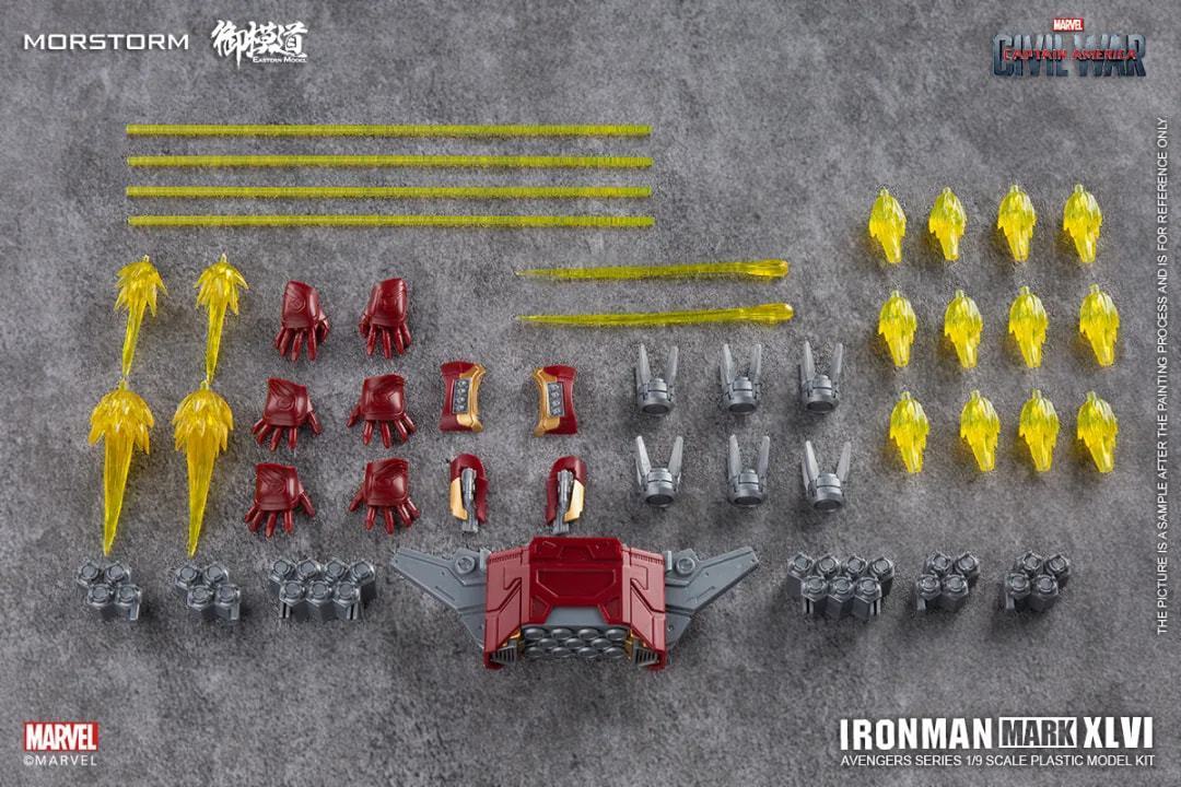 Morstorm X Eastern Model 1:9 Scale Iron Man  Mark XLVI Normal Ver. Plamo