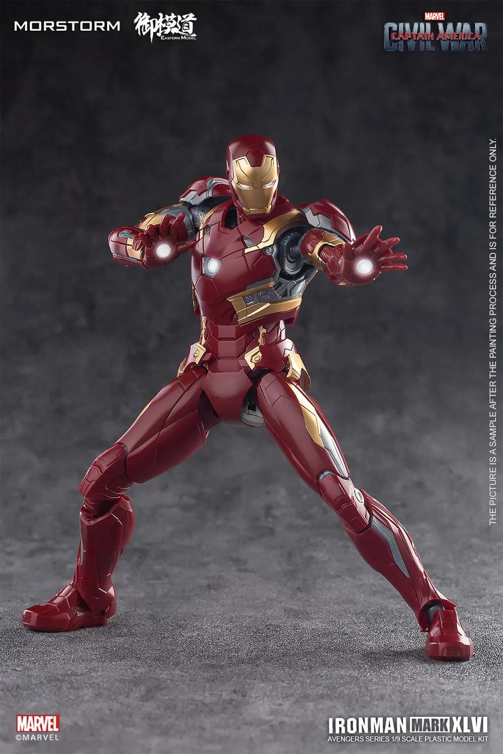 Morstorm X Eastern Model 1:9 Scale Iron Man  Mark XLVI Normal Ver. Plamo