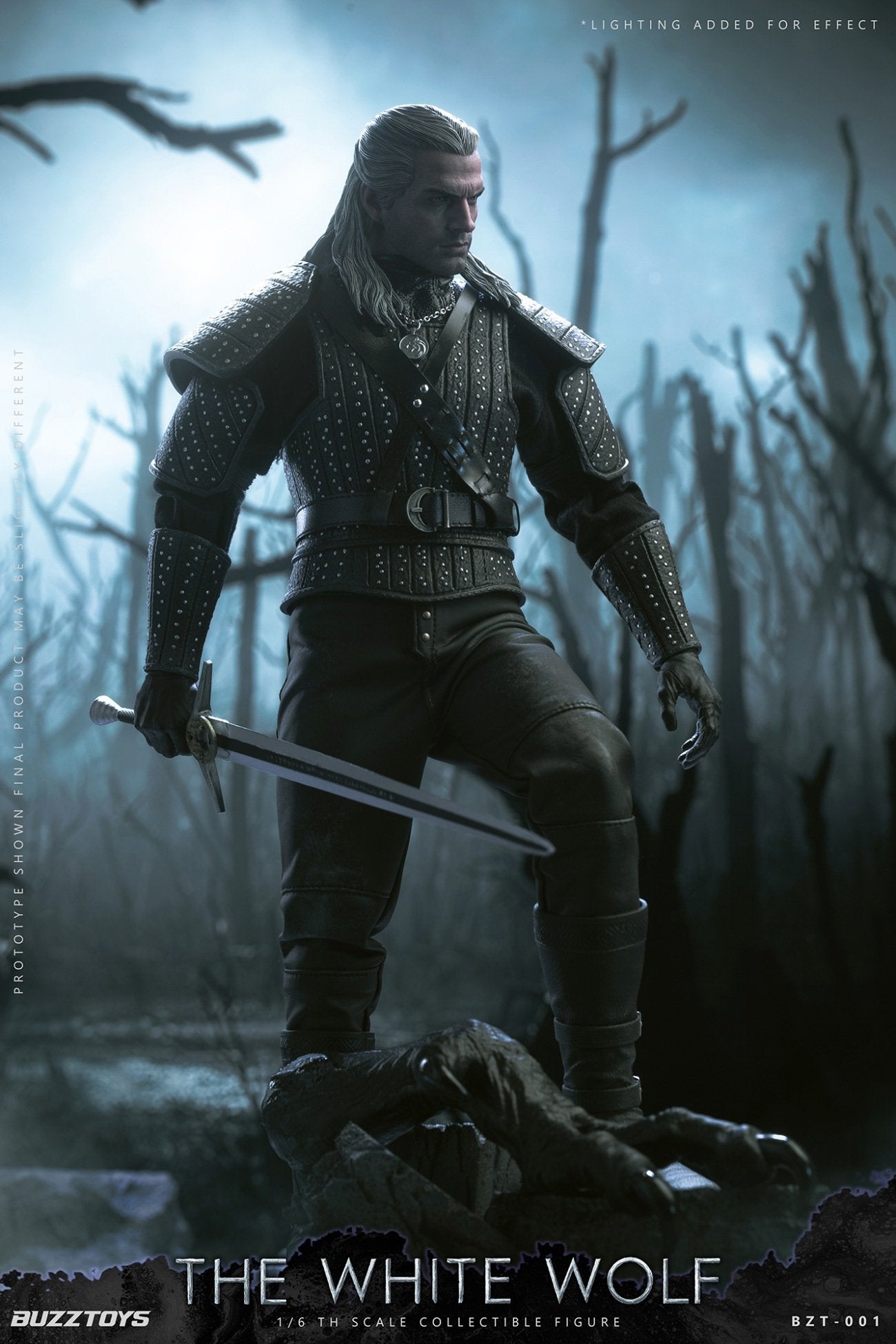 Buzztoys - The White Wolf 1:6 Scale Collectible Figure