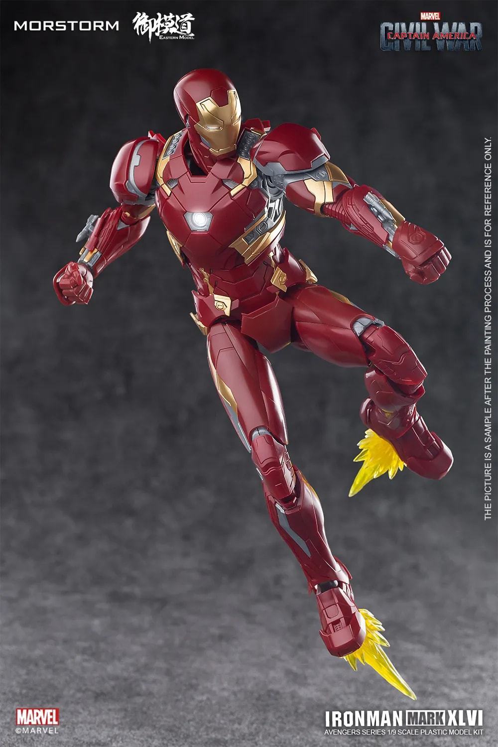 Morstorm X Eastern Model 1:9 Scale Iron Man  Mark XLVI Normal Ver. Plamo