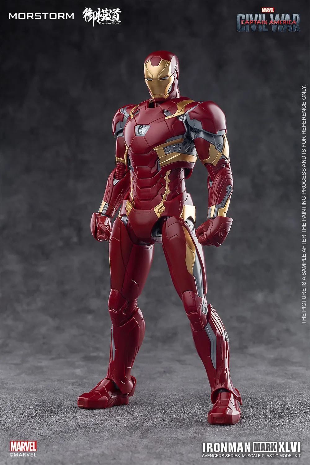 Morstorm X Eastern Model 1:9 Scale Iron Man  Mark XLVI Normal Ver. Plamo