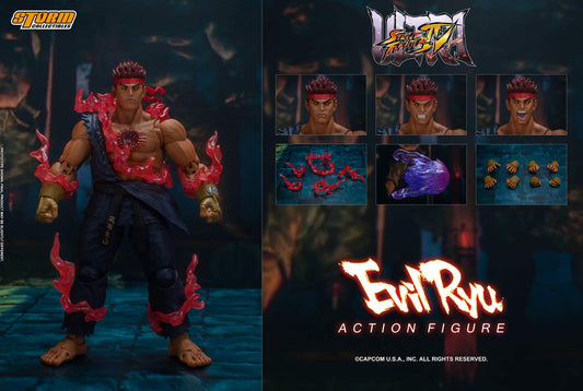 Storm Collectibles Street Fighter IV 1:12 Scale Evil Ryu figure