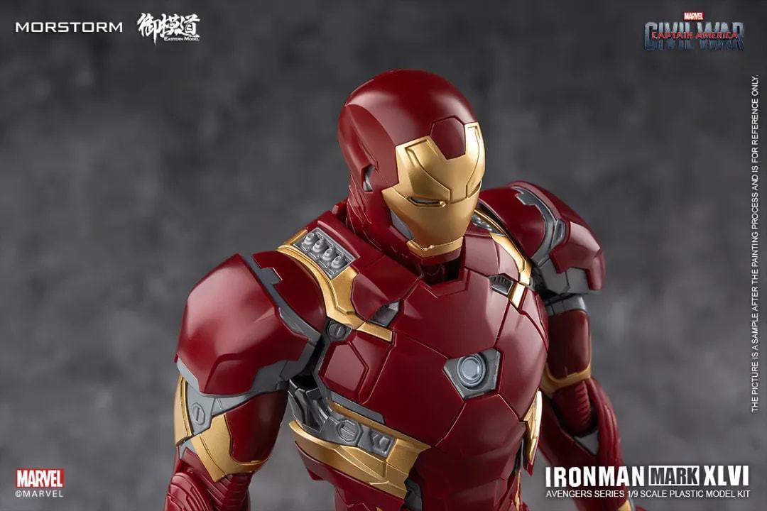 Morstorm X Eastern Model 1:9 Scale Iron Man  Mark XLVI Normal Ver. Plamo