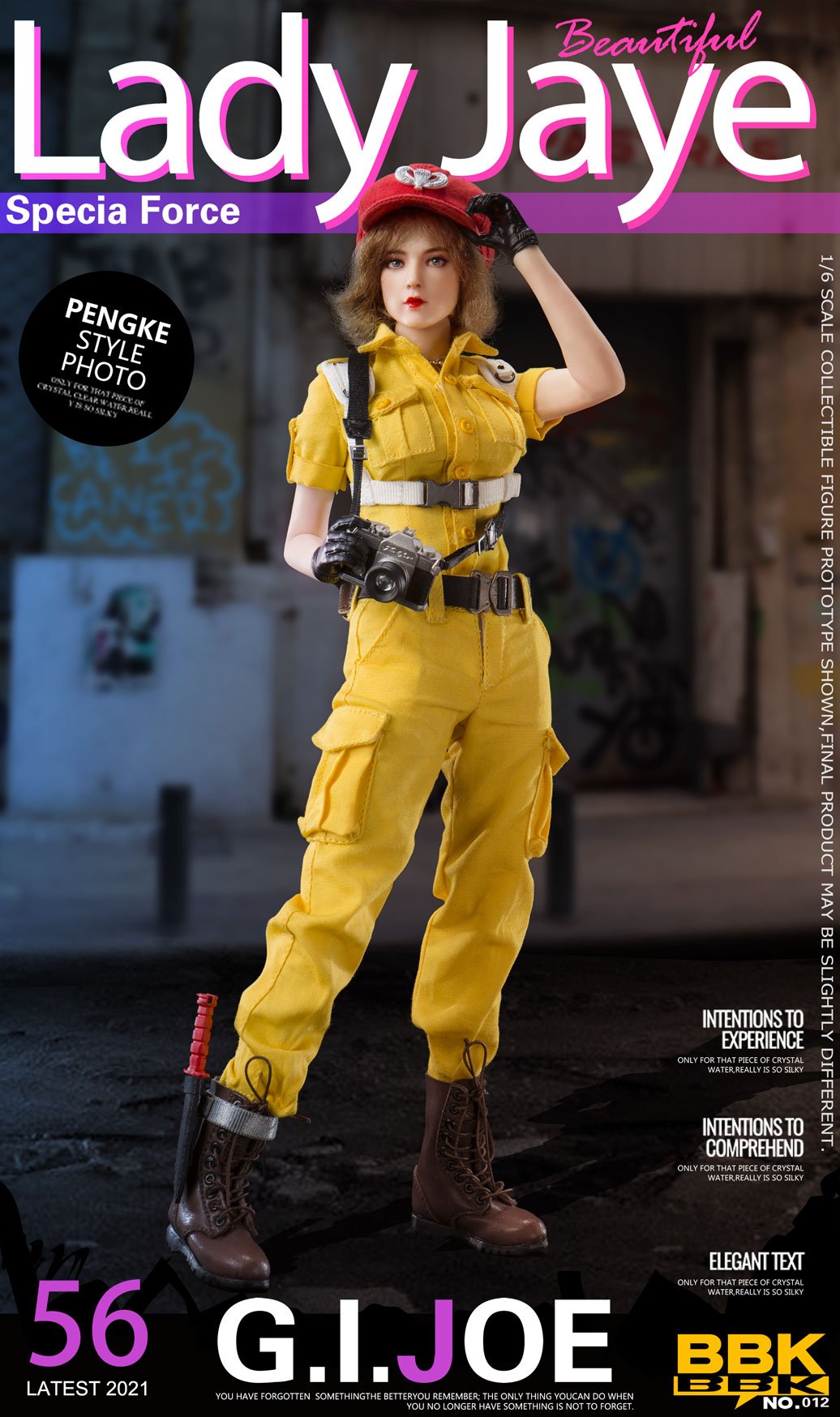 BBK BBK012 1/6 Scale Lady Jaye figure