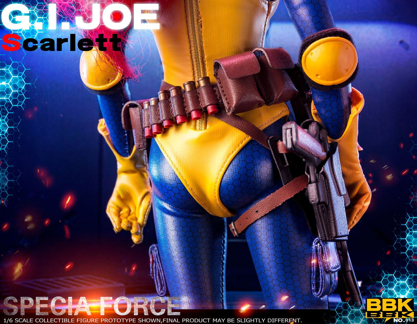 BBK G.I. Joe-Scarlett  1:6 Scale Collectible Figure