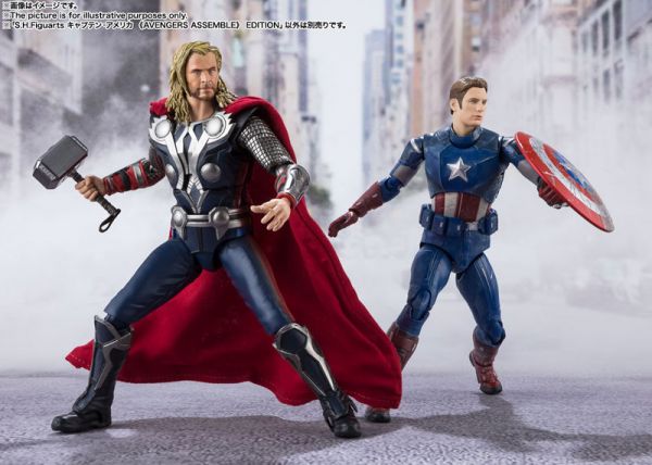 Bandai S.h.figuarts Captain America -《avengers Assemble》 Edition- (Avengers)