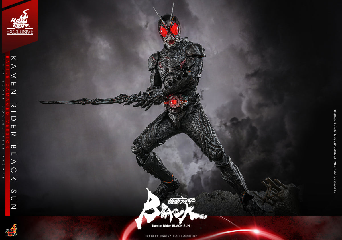 Hot Toys Kamen Rider Black Sun Kamen Rider Black Sun (Battle Damaged Version) Hot Toys Exclusive TMS115 (Limited quantity of 1,000 pieces)