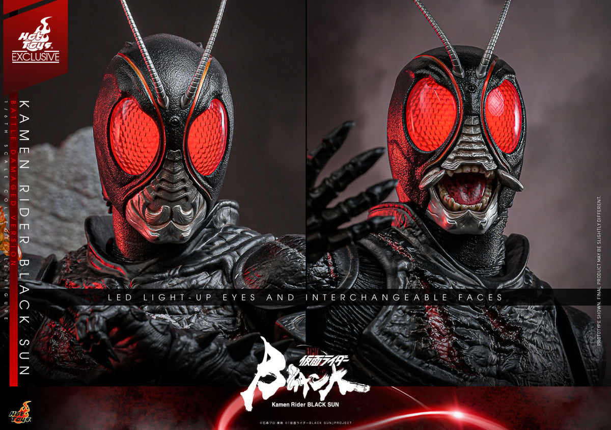 Hot Toys Kamen Rider Black Sun Kamen Rider Black Sun (Battle Damaged Version) Hot Toys Exclusive TMS115 (Limited quantity of 1,000 pieces)