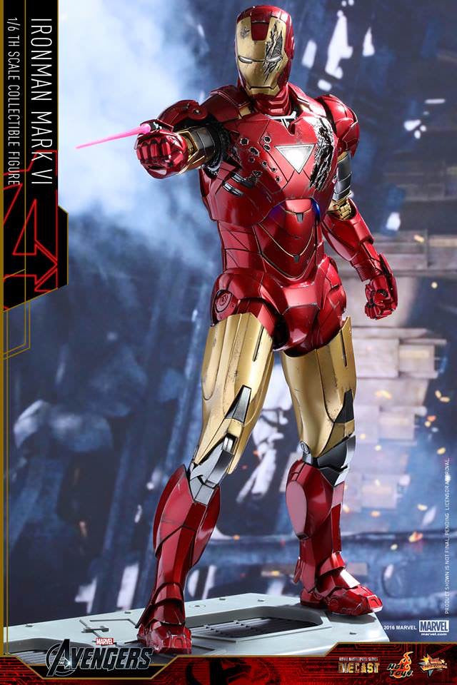 Hot Toys Avengers :Iron Man Mark 6 (Exclusive Edition) MMS378D17