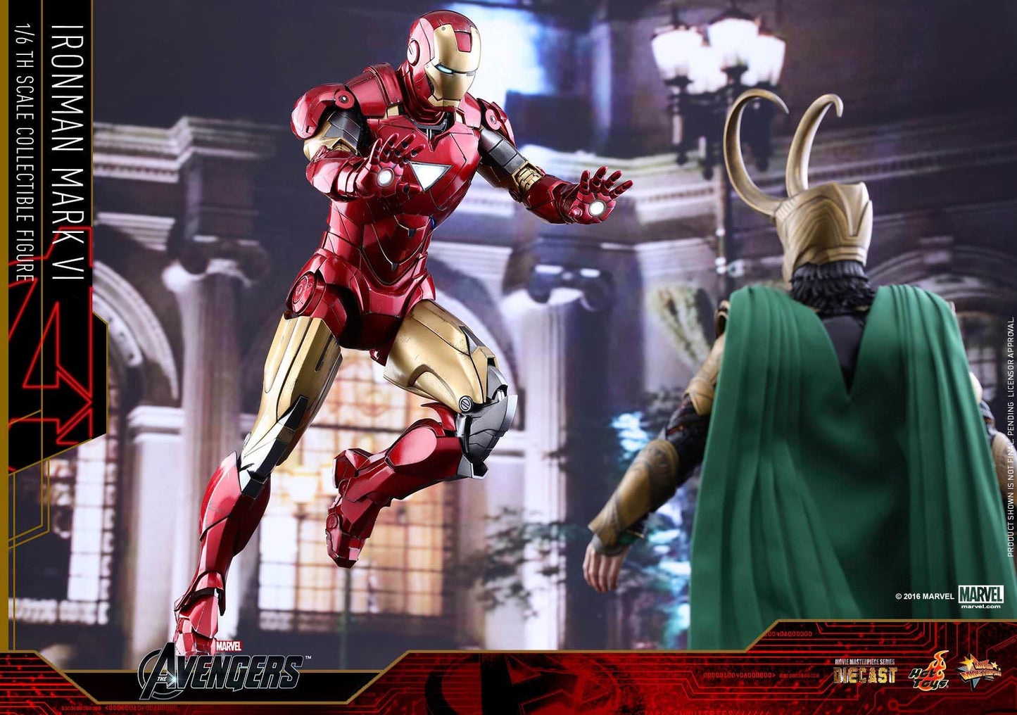 Hot Toys Avengers :Iron Man Mark 6 (Exclusive Edition) MMS378D17