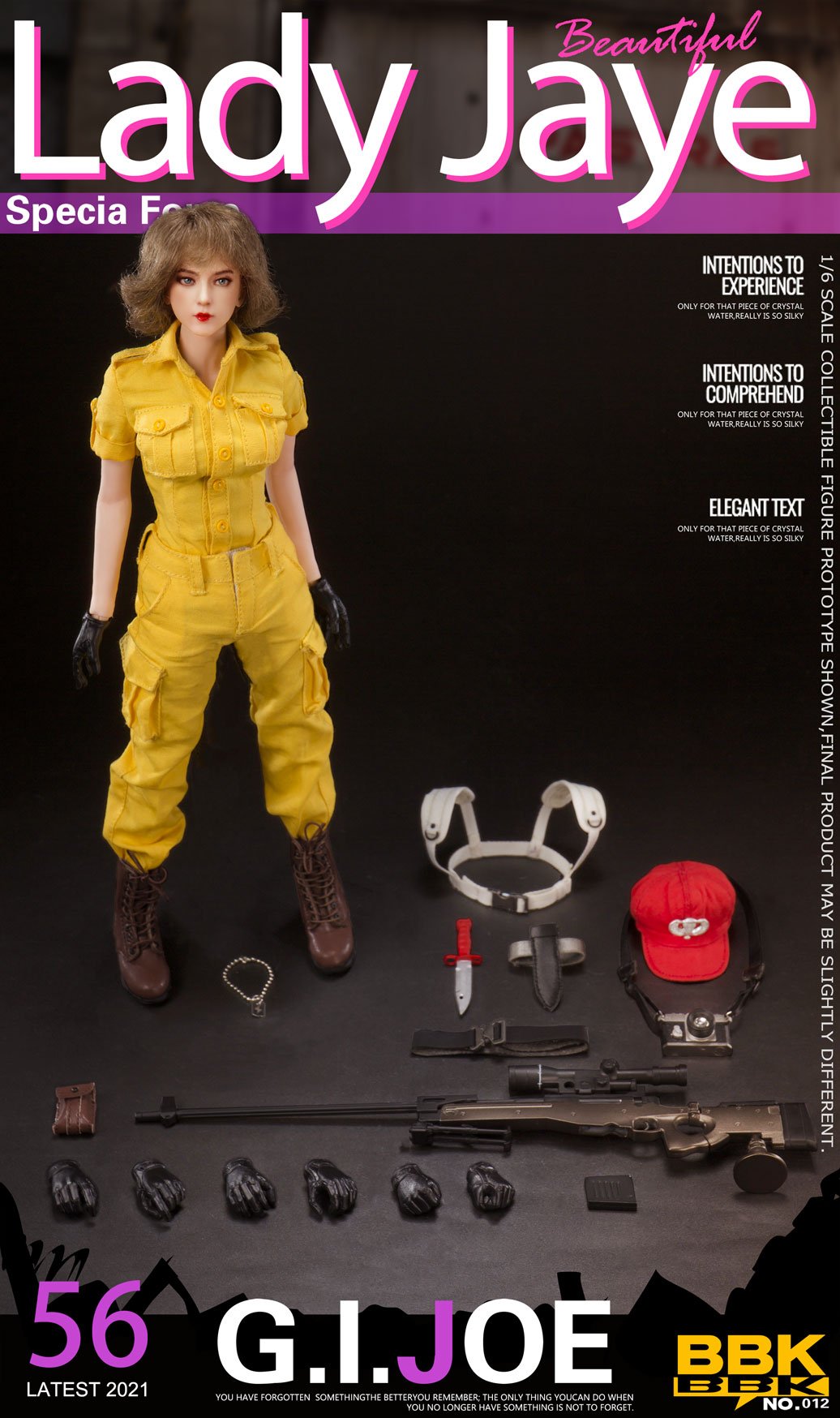 BBK BBK012 1/6 Scale Lady Jaye figure