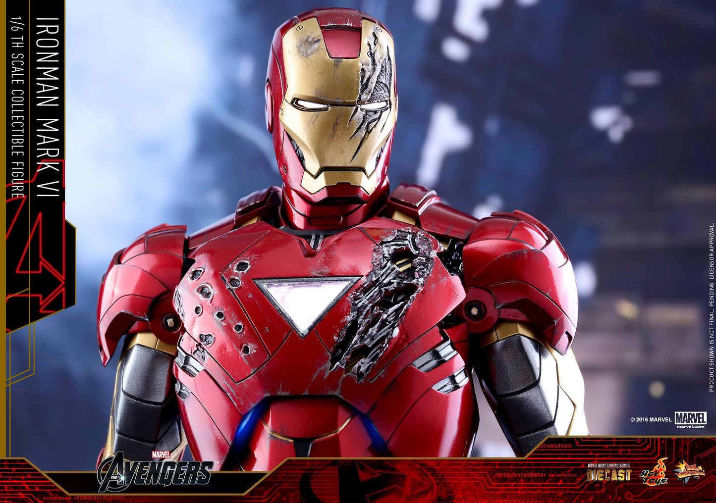 Hot Toys Avengers :Iron Man Mark 6 (Exclusive Edition) MMS378D17