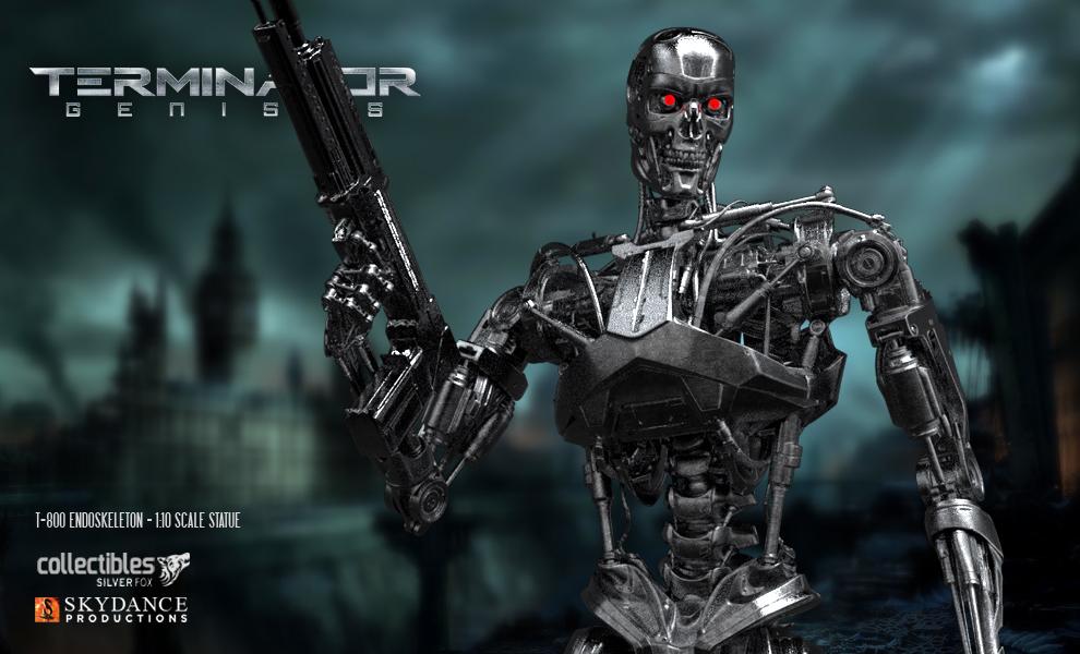 T-800 Endoskeleton 1:10 Scale Collectibles Statue