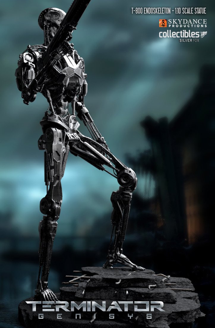 T-800 Endoskeleton 1:10 Scale Collectibles Statue