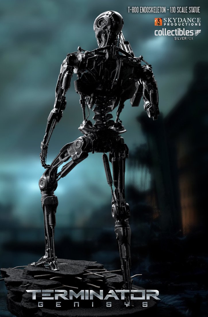 T-800 Endoskeleton 1:10 Scale Collectibles Statue