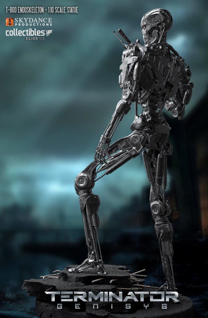 T-800 Endoskeleton 1:10 Scale Collectibles Statue