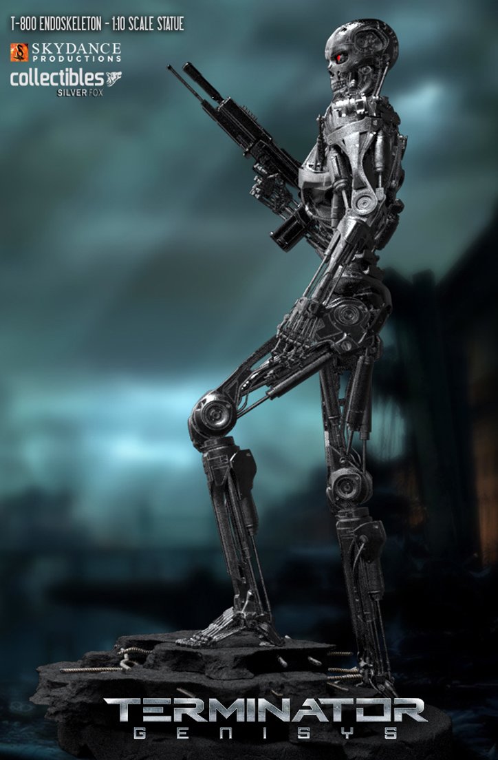 T-800 Endoskeleton 1:10 Scale Collectibles Statue