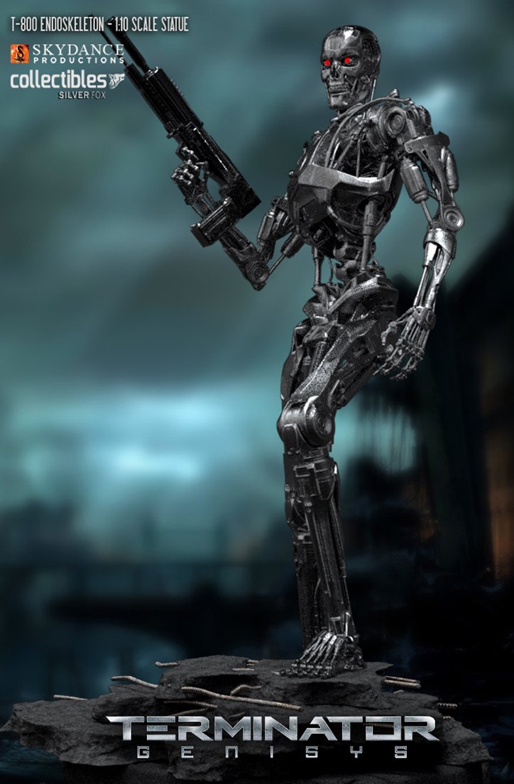 T-800 Endoskeleton 1:10 Scale Collectibles Statue